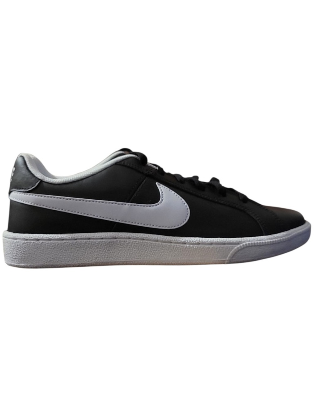 Nike Court Royale 2 Next Nature 
 Black and White Low-Top Swoosh Sneaker